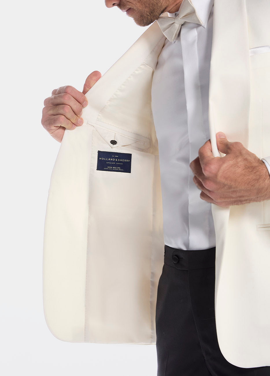 Dinner Jacket Sarga Blanca