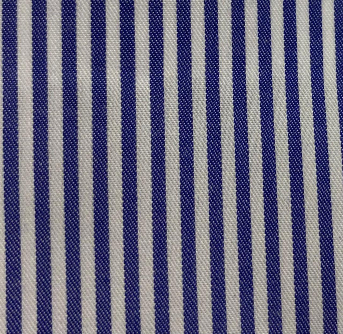 Camisa Azul Medio Raya Lisa Twill 70/1 Wrinkle Free