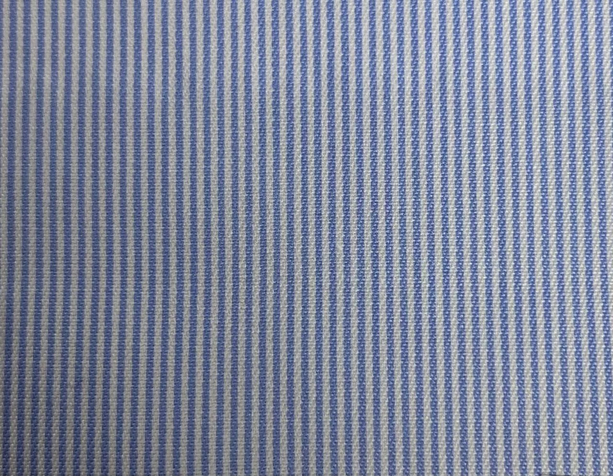 Camisa Lisa Azul Cielo Raya Twill 120/2 Wrinkle Free