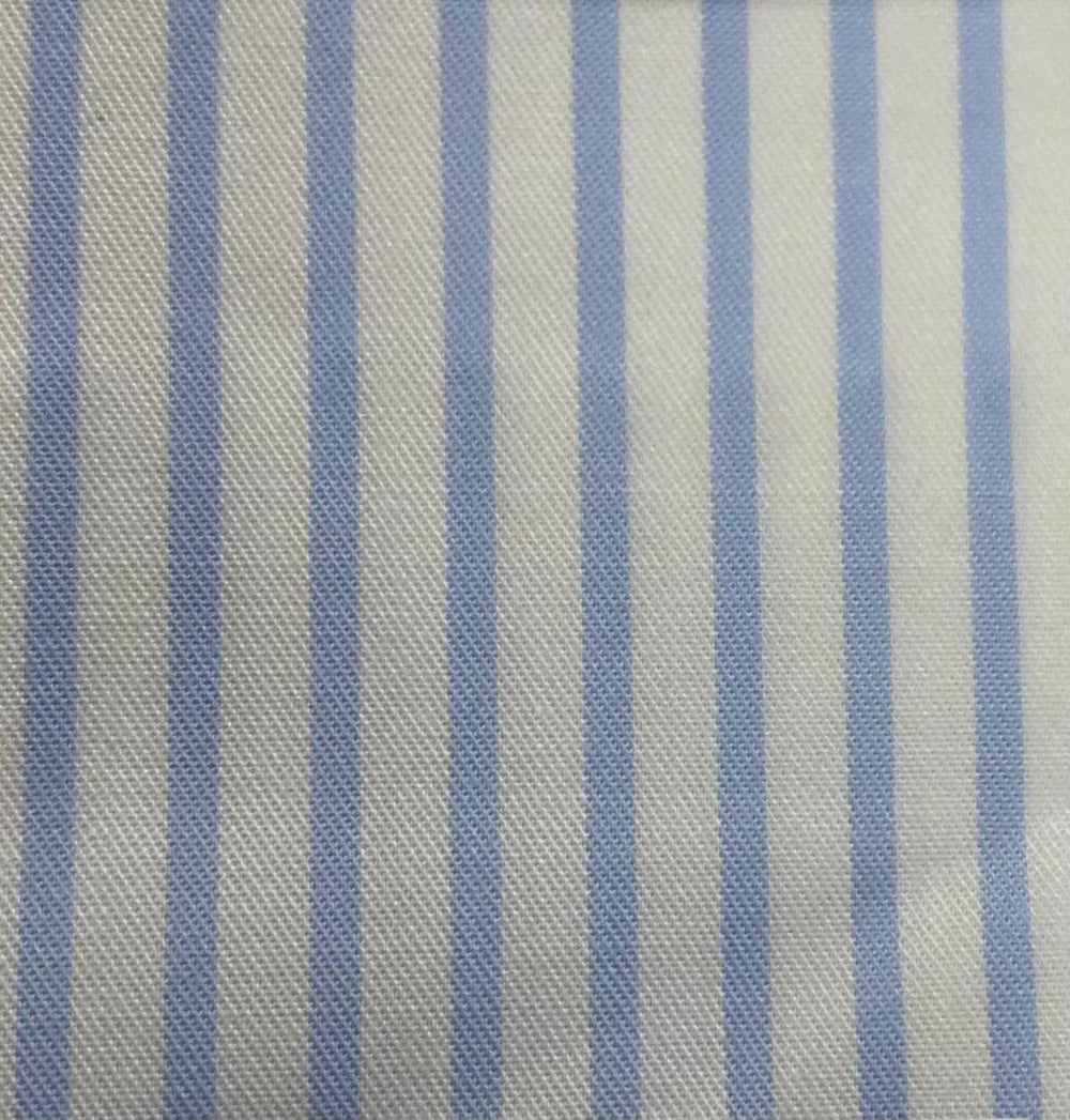 HAVOC Camisa Azul Cielo Con Rayas Twill 70/1 Wrinkle Free