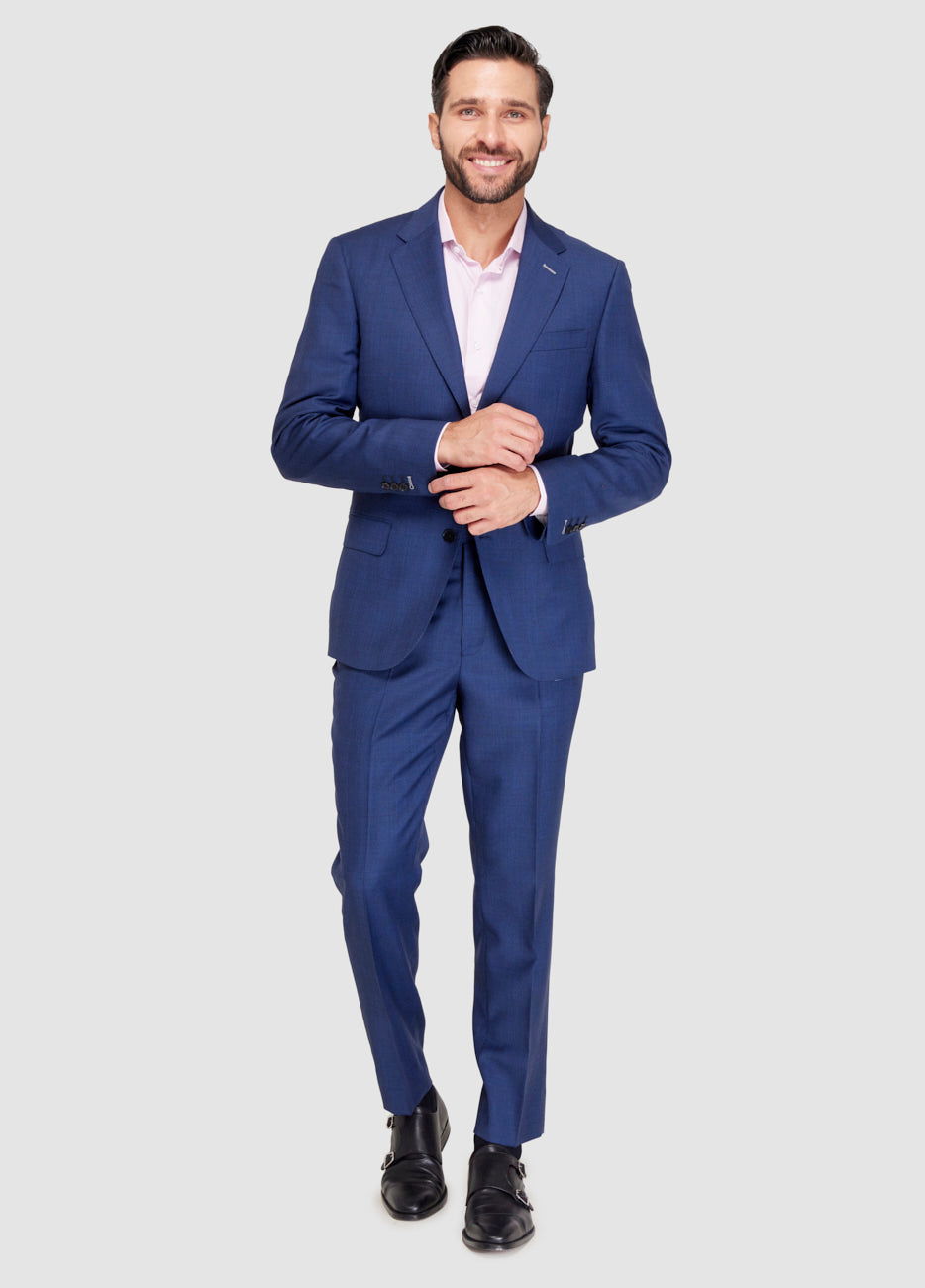 Havoc Traje Principe De Gales Azul Imperial