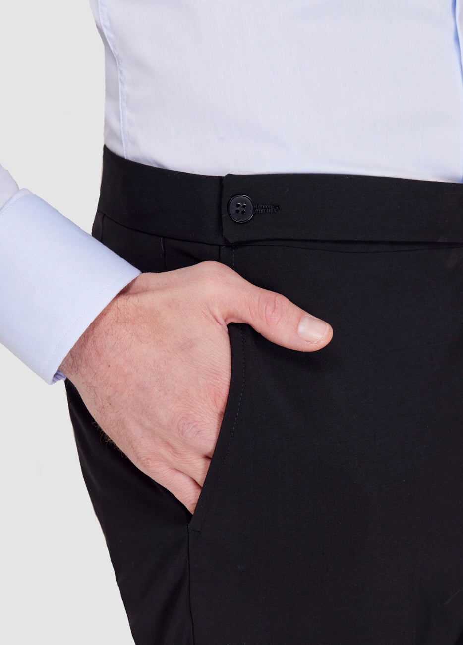 PANTALON LISO NEGRO AP Havoc