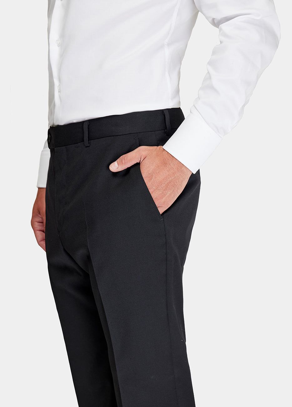 Pantalón Sarga Negro Jade