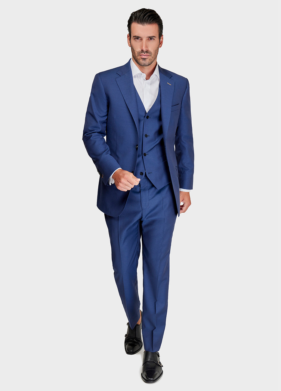 Traje Sarga Azul Cobalto| HAVOC