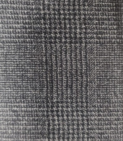 HAVOC Traje Principe De Gales Gris Con Negro Super 100