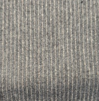 Chaleco Gris Con Rayas Blancas