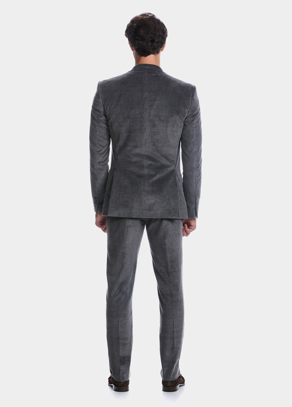 HAVOC Traje Pana Gris Algodón Y Cashmere