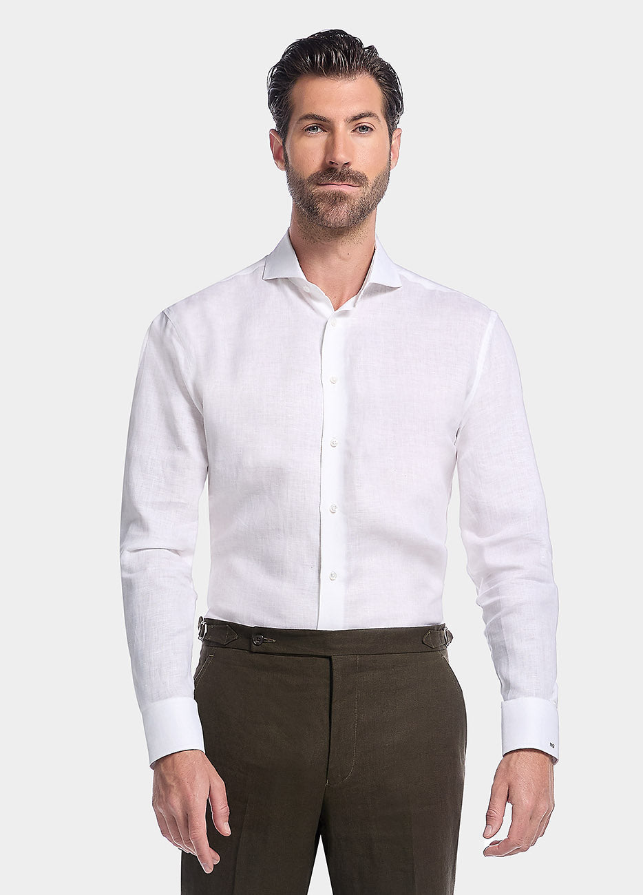 Camisa Lisa Blanca