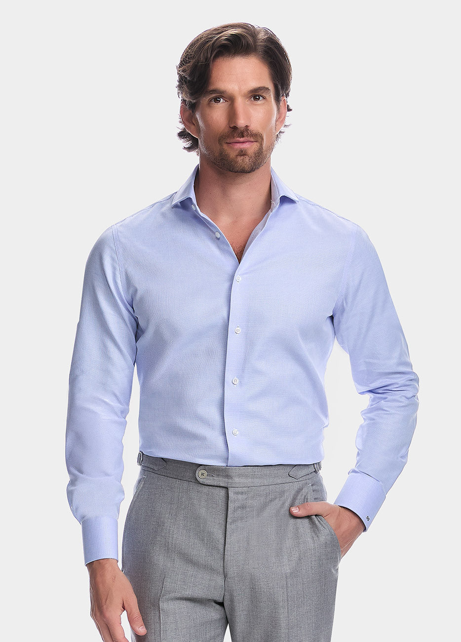 Havoc Camisa Azul Cielo Microdiseño