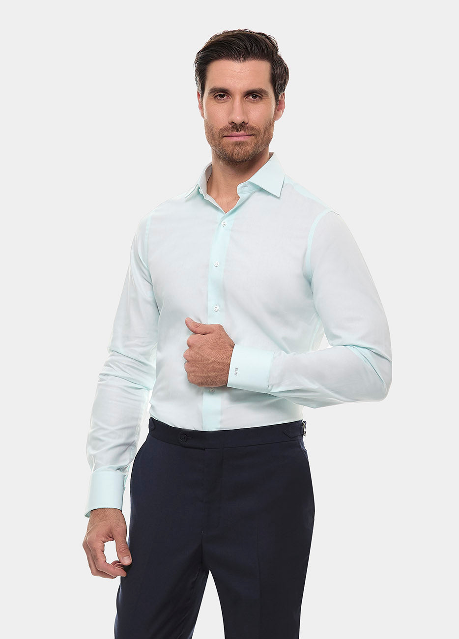 Camisa Pique Verde Menta