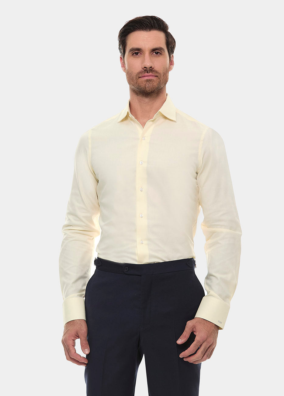 Camisa Pique Amarillo Pastel| HAVOC