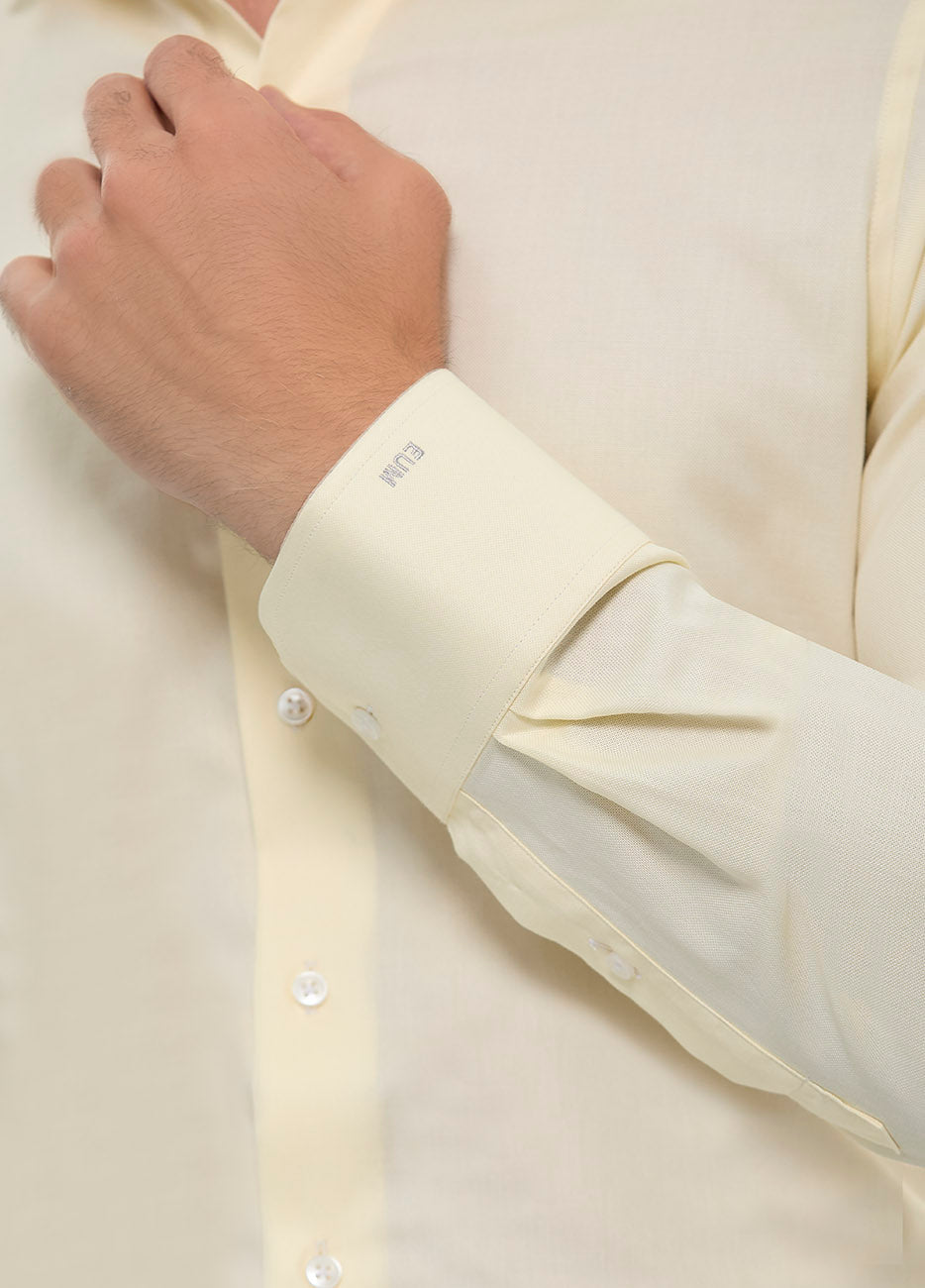 Havoc Camisa Pique Amarillo Pastel