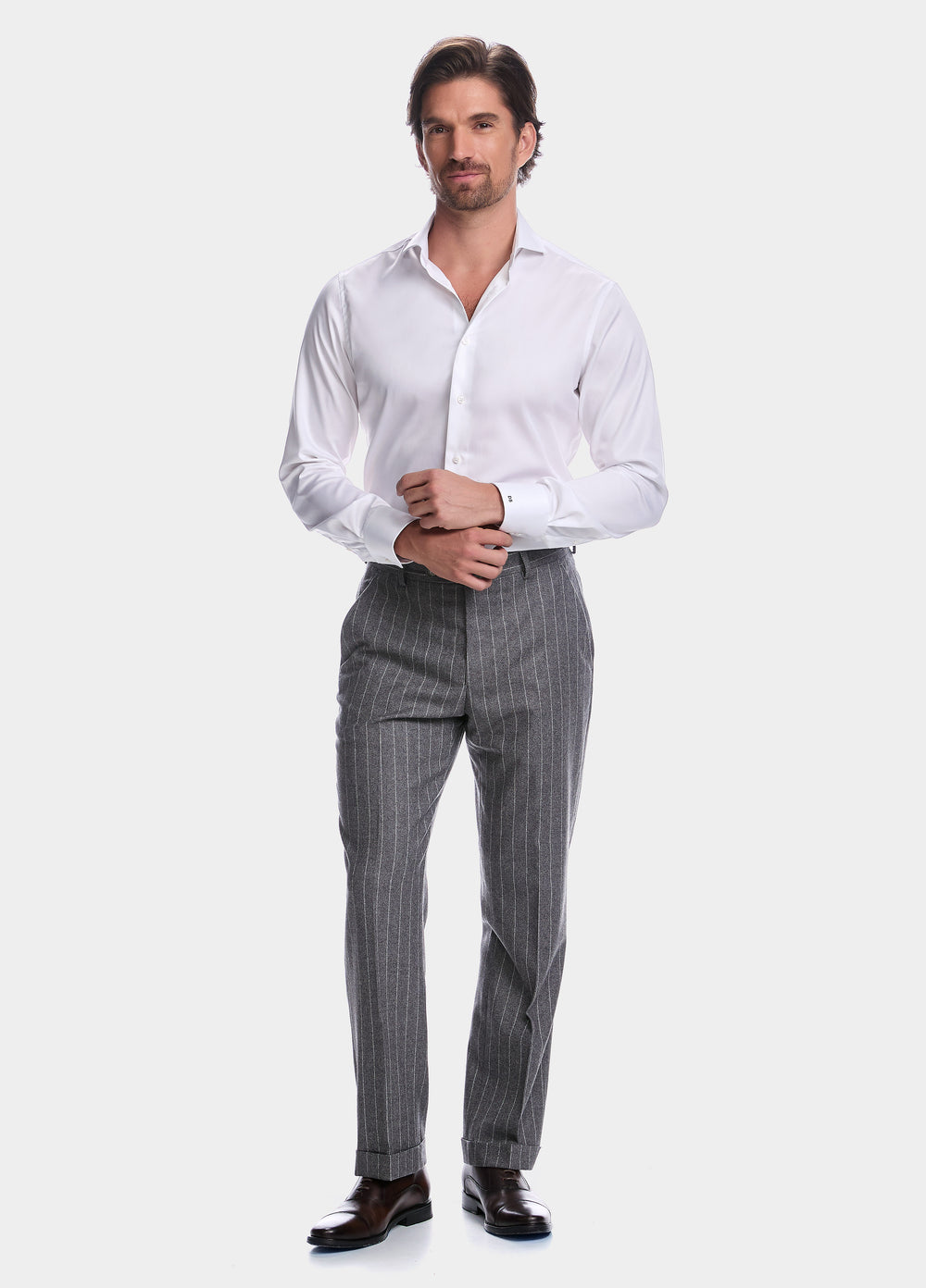 Havoc Camisa Lisa Blanca Algodón