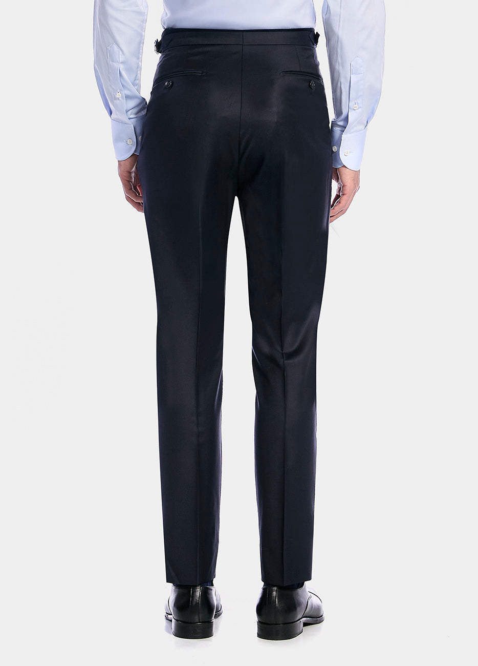 HAVOC Pantalón Lana Super 170 Azul Media Noche
