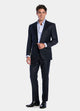 Traje Lana Super 170 Azul Media Noche