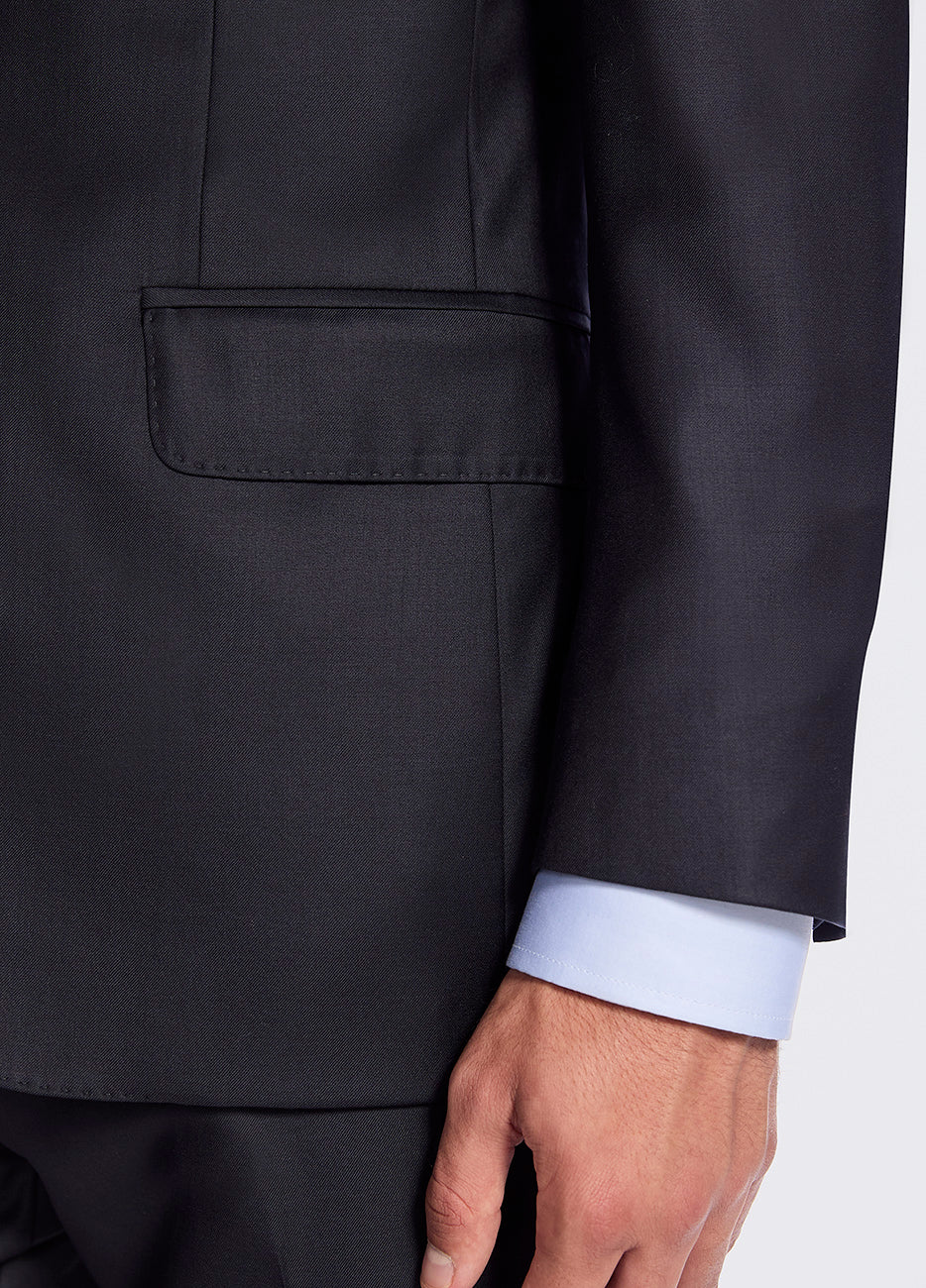 HAVOC Traje Lana Super 170 Azul Media Noche
