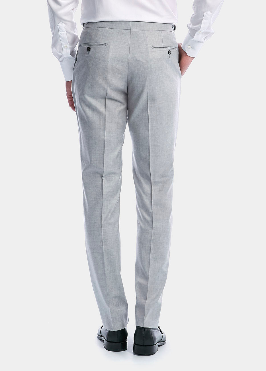 Pantalón Smoking Gris Perla