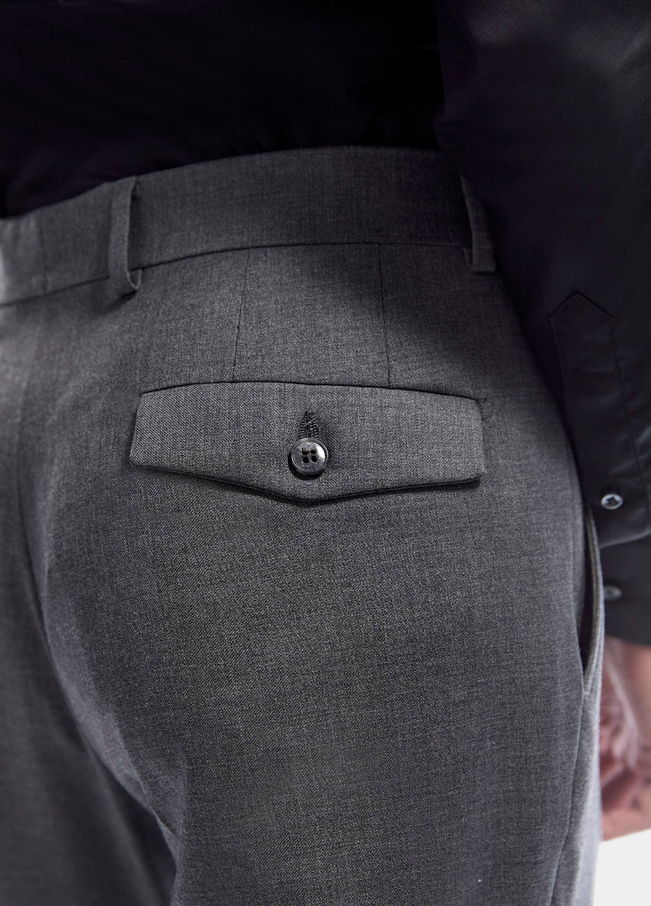 Pantalón Sarga Gris Acero Koala