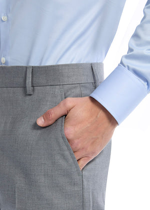 Pantalón Sarga Gris Puerto Claro