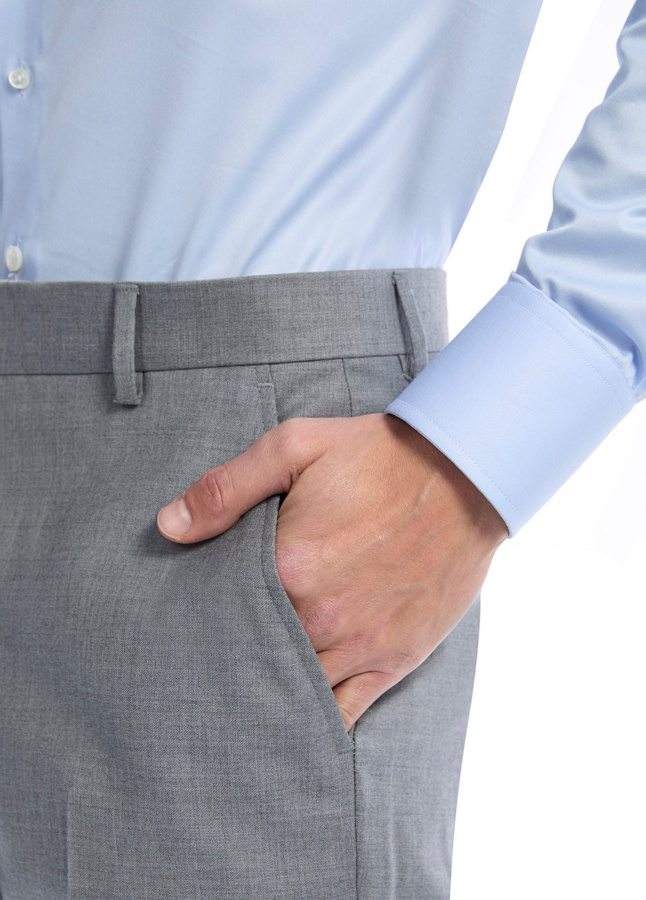 Havoc Pantalón Sarga Gris Puerto Claro