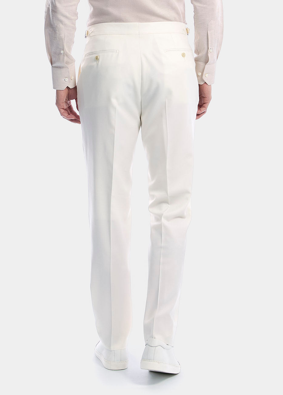 Pantalón Sarga Blanca