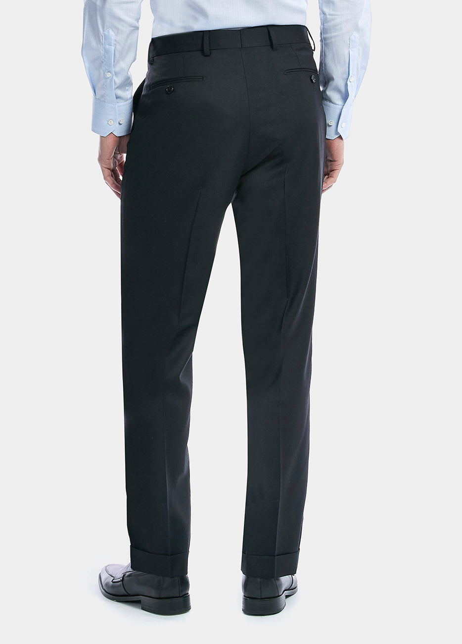 Pantalón Smoking Liso Negro