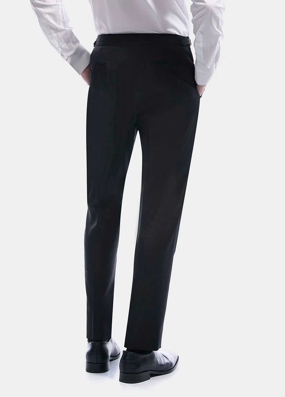 Pantalón Sarga Negro Medianoche