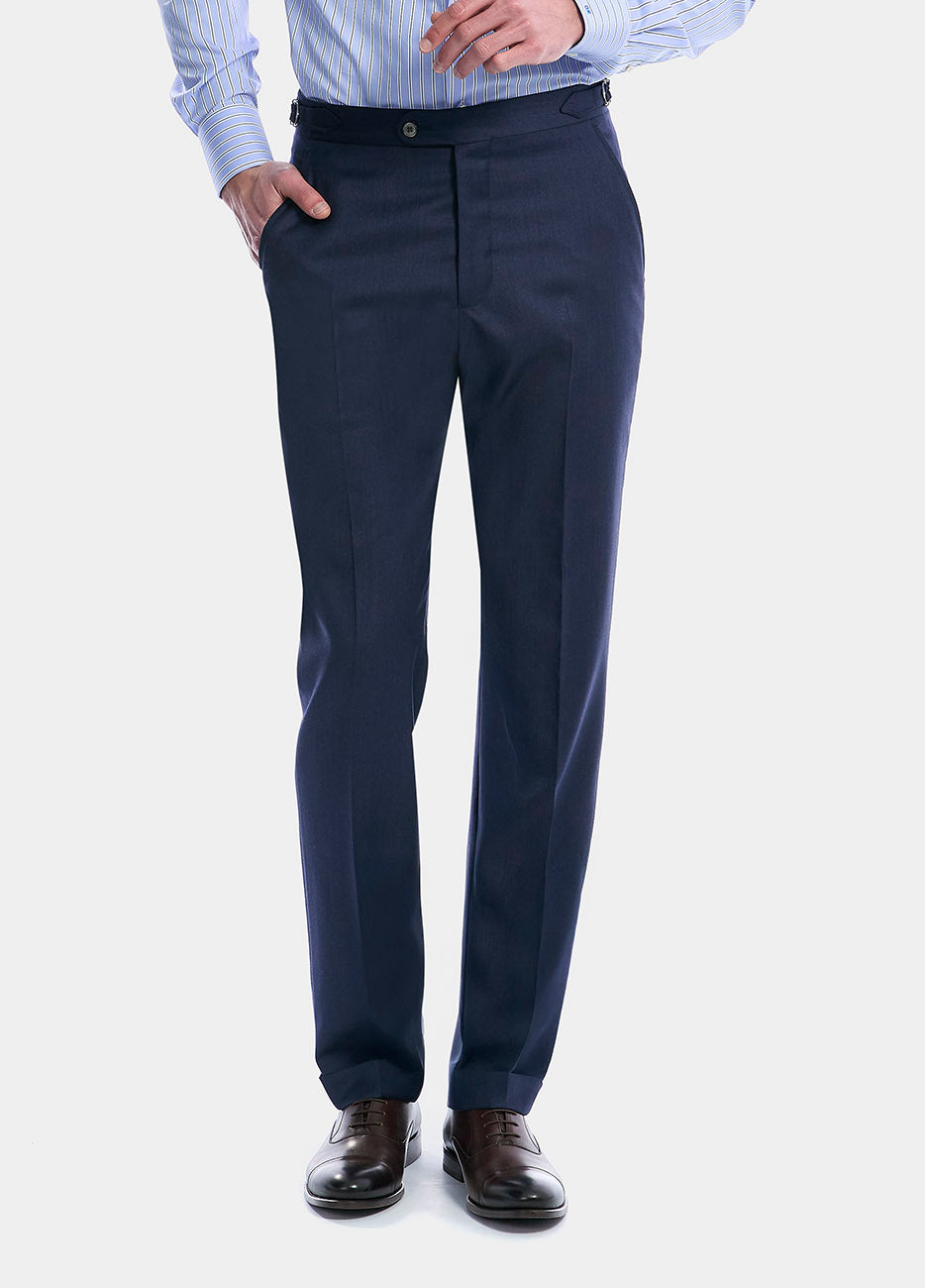 HAVOC Pantalón Smoking Azul Marino Super 110
