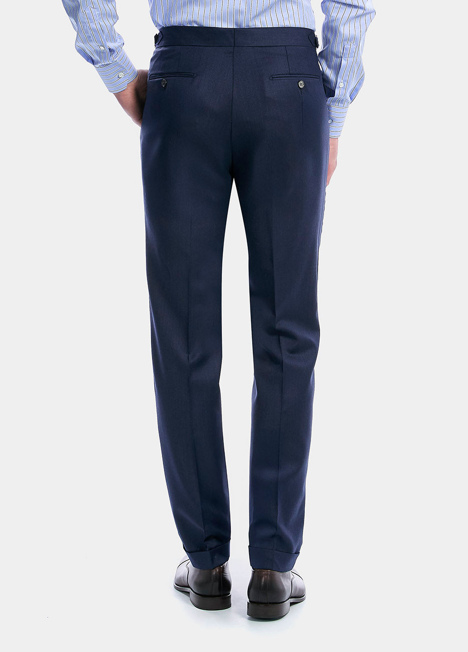 HAVOC Pantalón Smoking Azul Marino Super 110