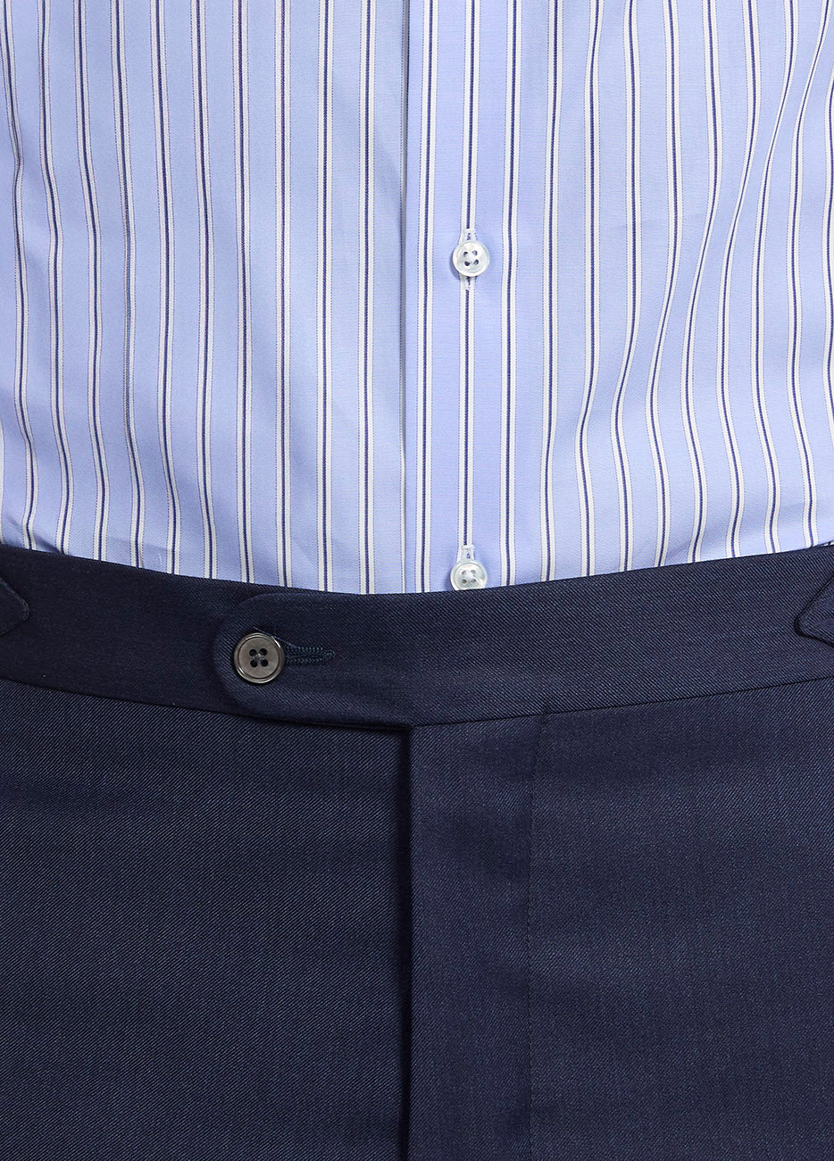 HAVOC Pantalón Smoking Azul Marino Super 110