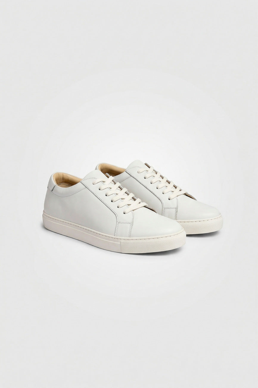 Sneakers Cow White Piel Rtw