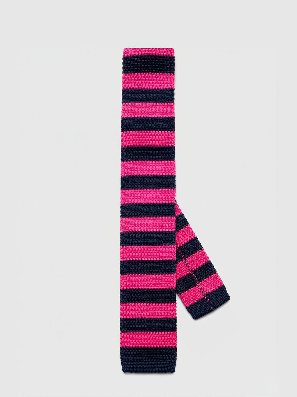 HAVOC Corbata Tejida Rosa Y Azul
