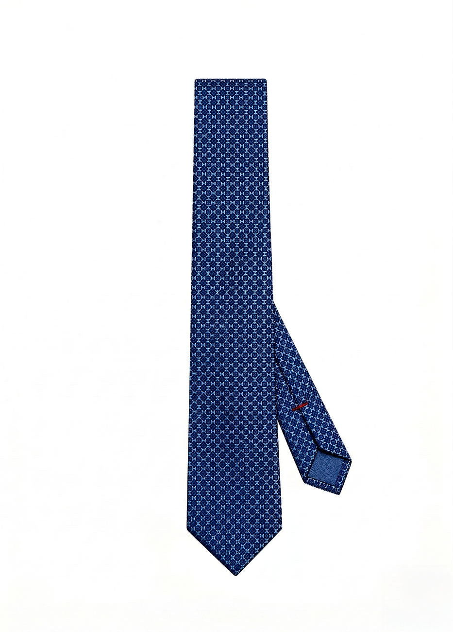 HAVOC Corbata Juego De Cuadros Azules