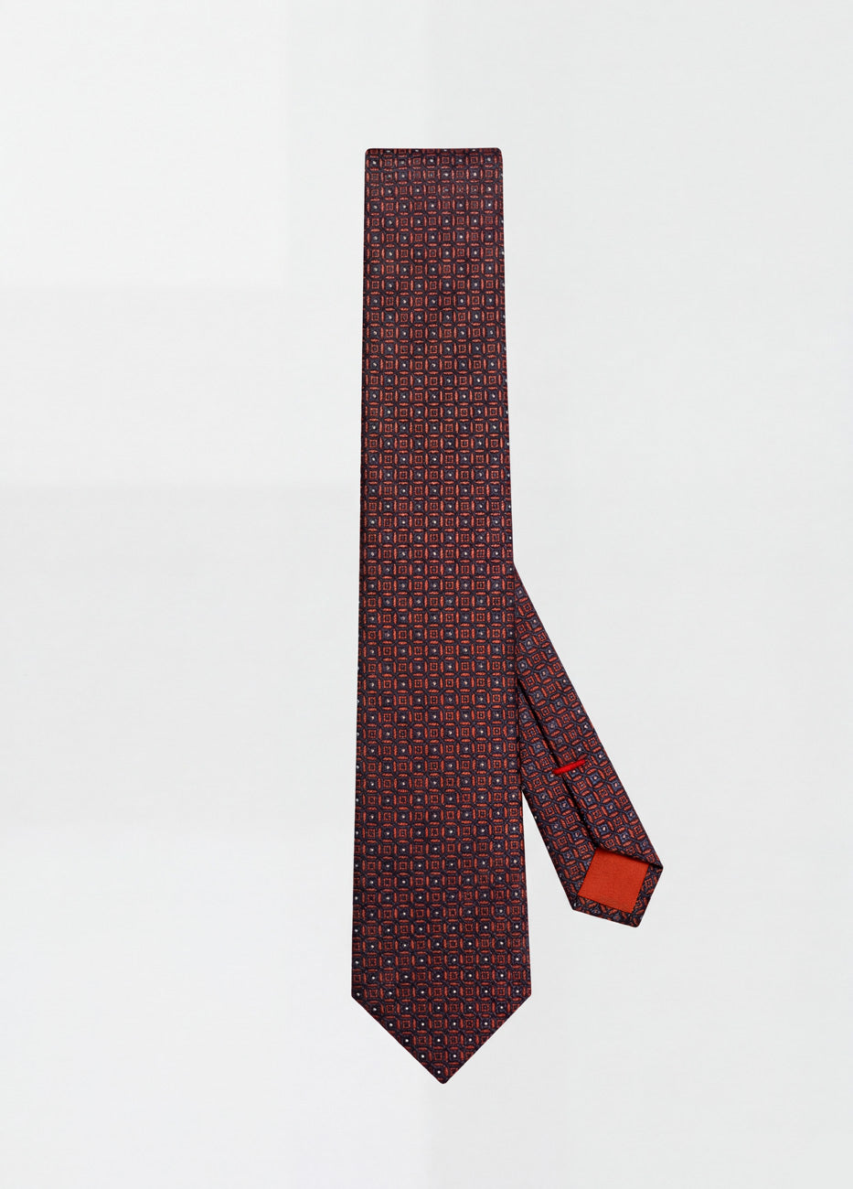 HAVOC Corbata  Vino Geométrico
