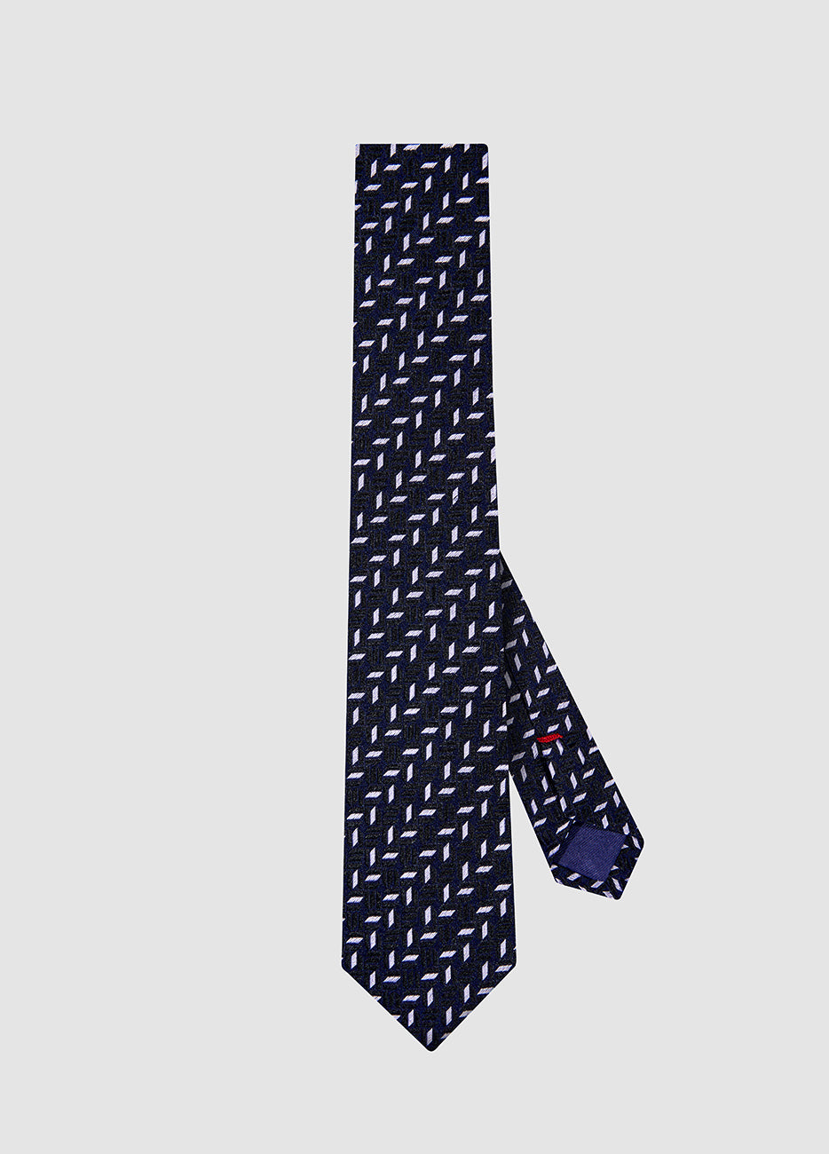 Corbata  Negro Espiga