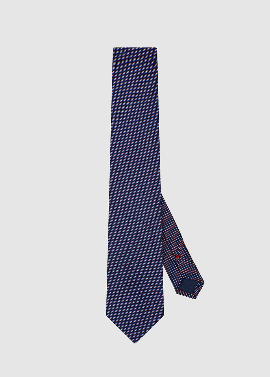 HAVOC Corbata Azul Rosa Micro Diseño