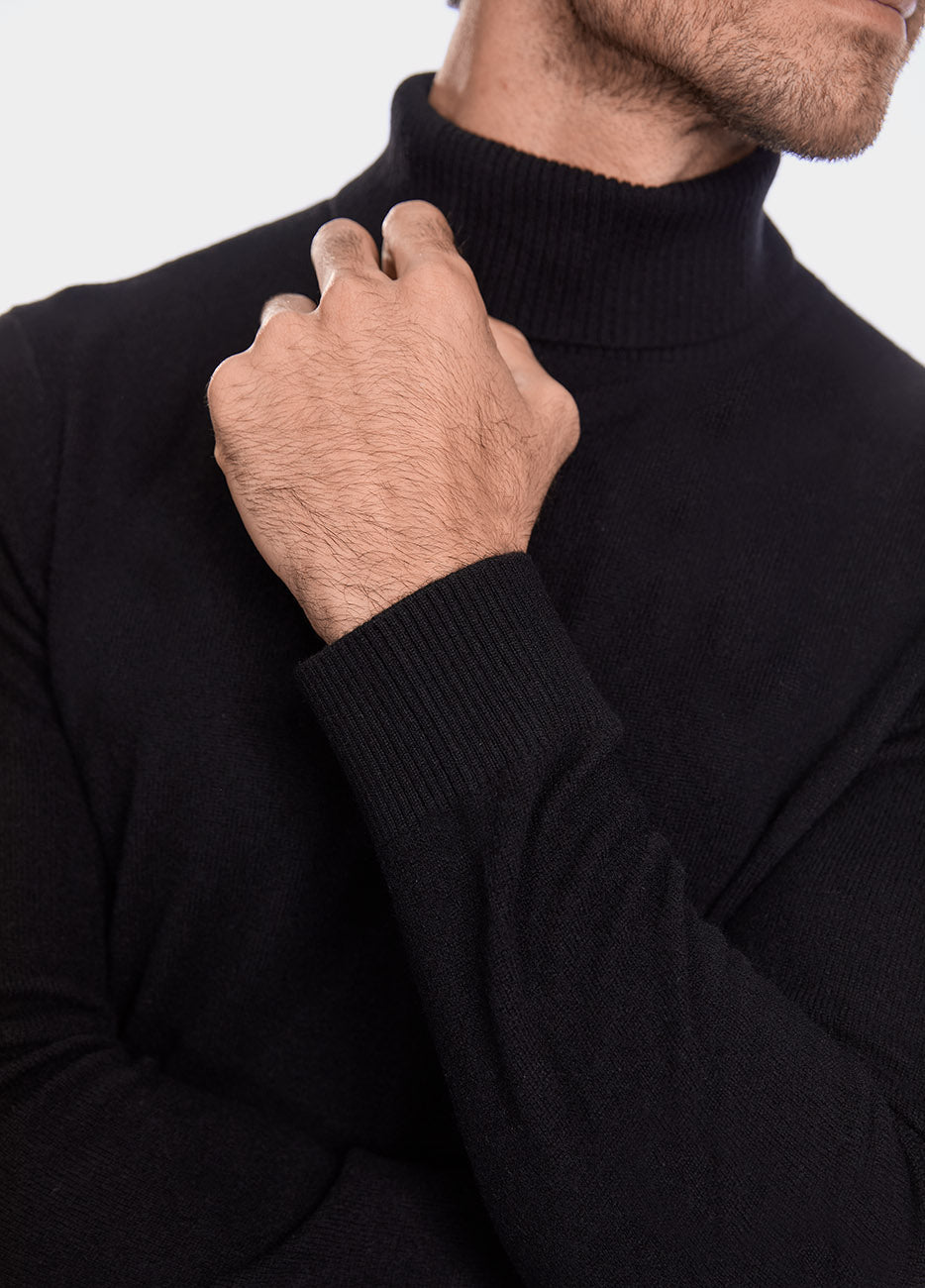 Havoc Suéter Cuello De Tortuga Negro