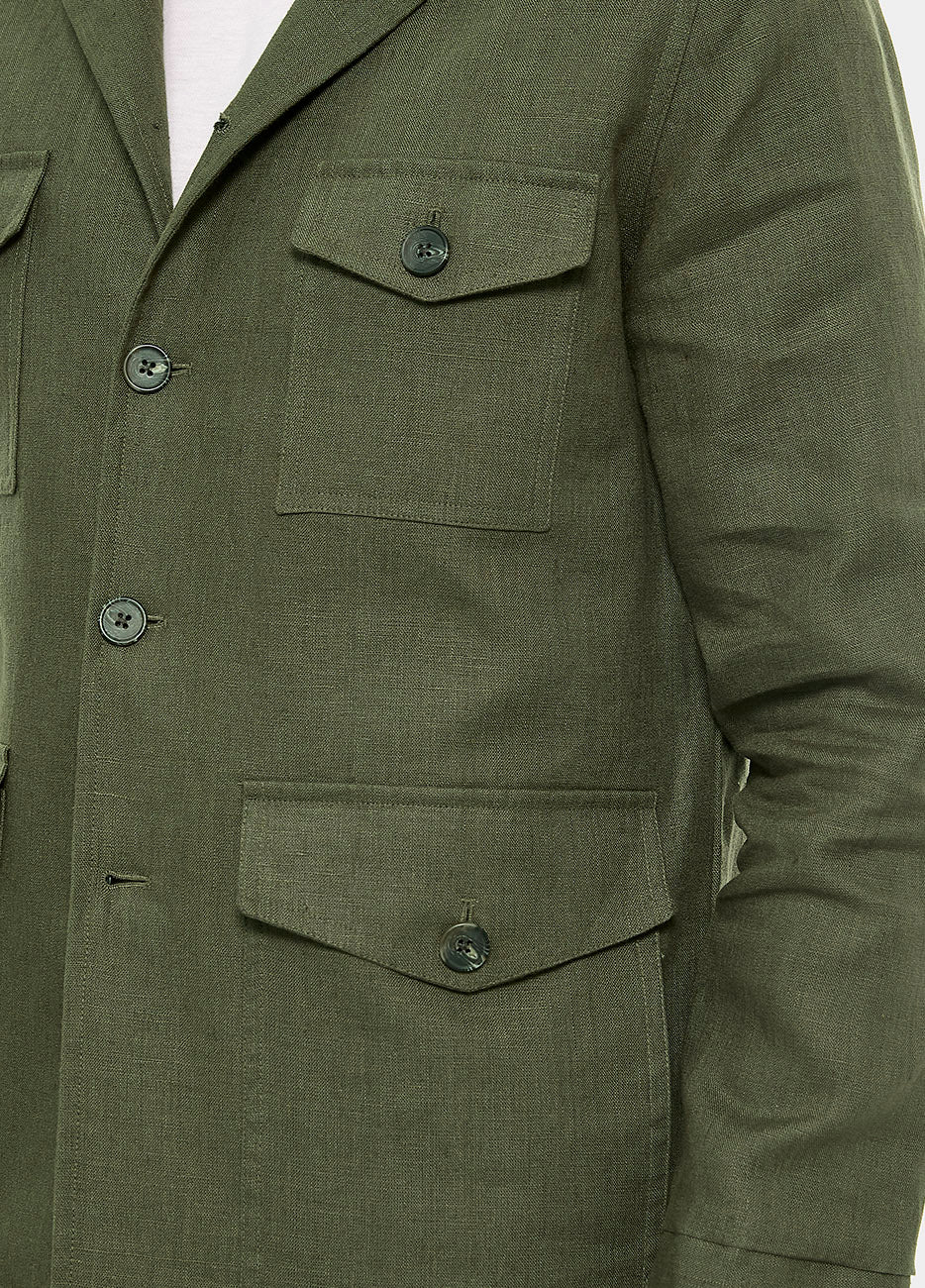 Sobrecamisa Olivo Linen Collection RTW