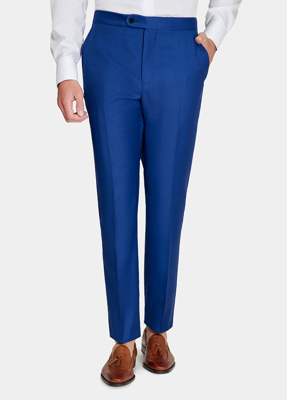 Blusa Combinacion Pantalon Azul Rey Pantalon Azul Rey De Vestir