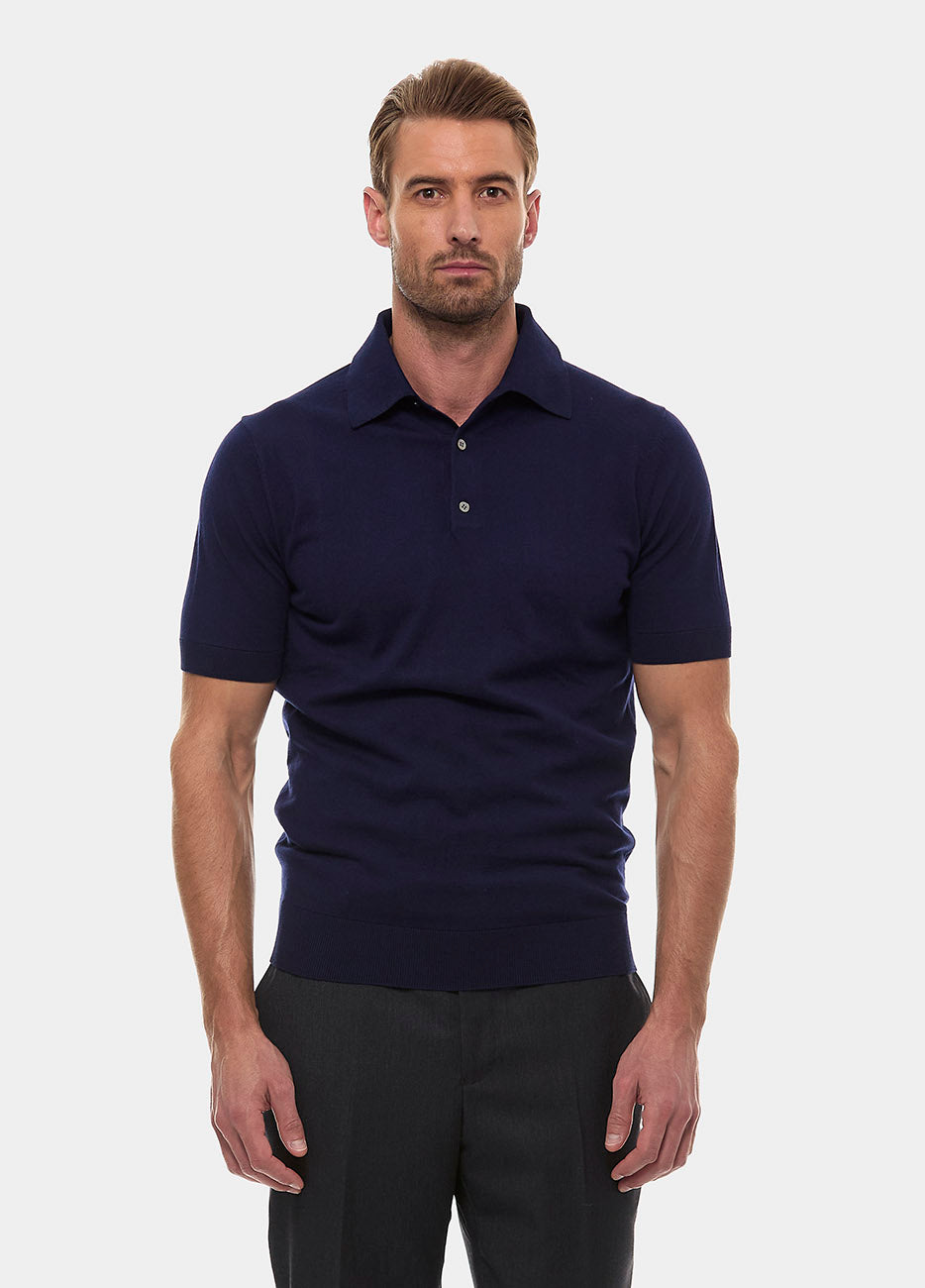 Polo Shirt Navy| HAVOC