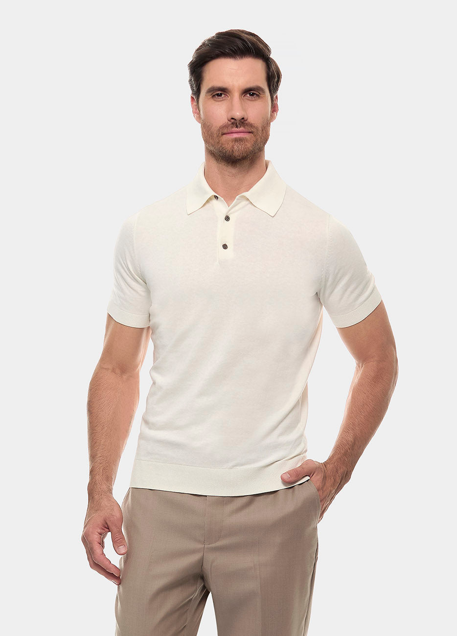 Polo Shirt Chalk| HAVOC