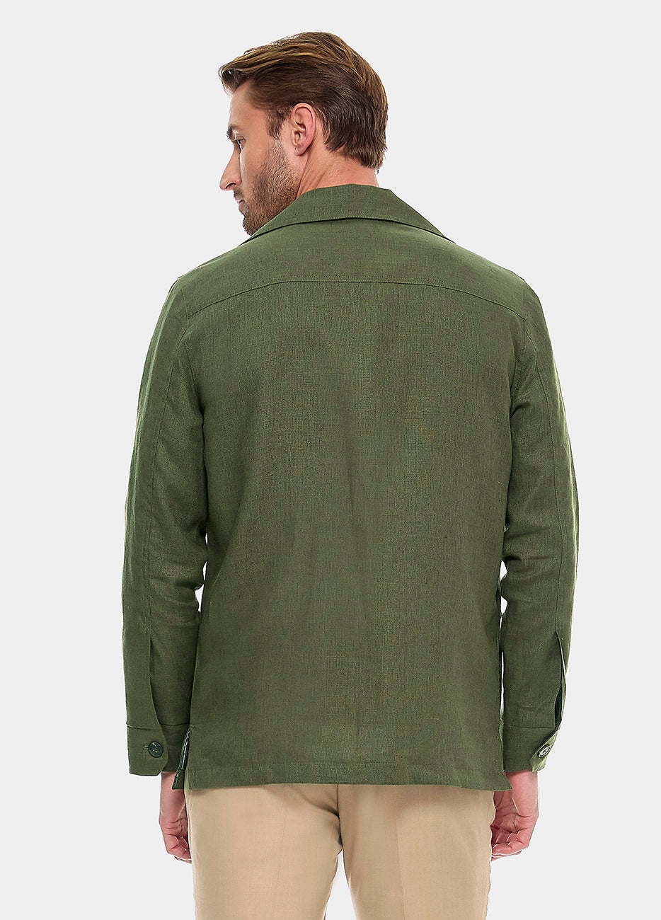 Sobrecamisa Olivo Linen Collection RTW