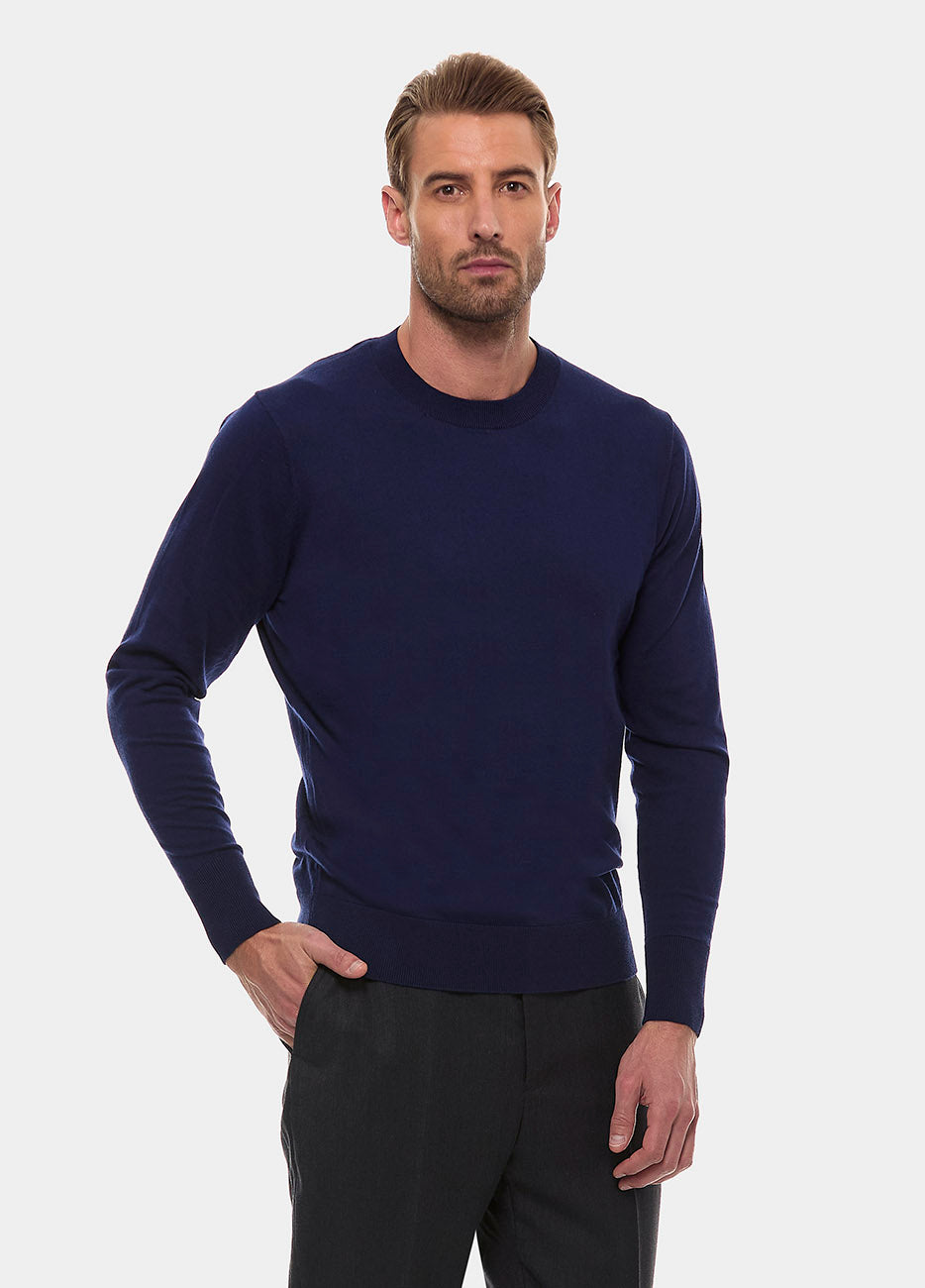 Suéter Crew Neck Navy