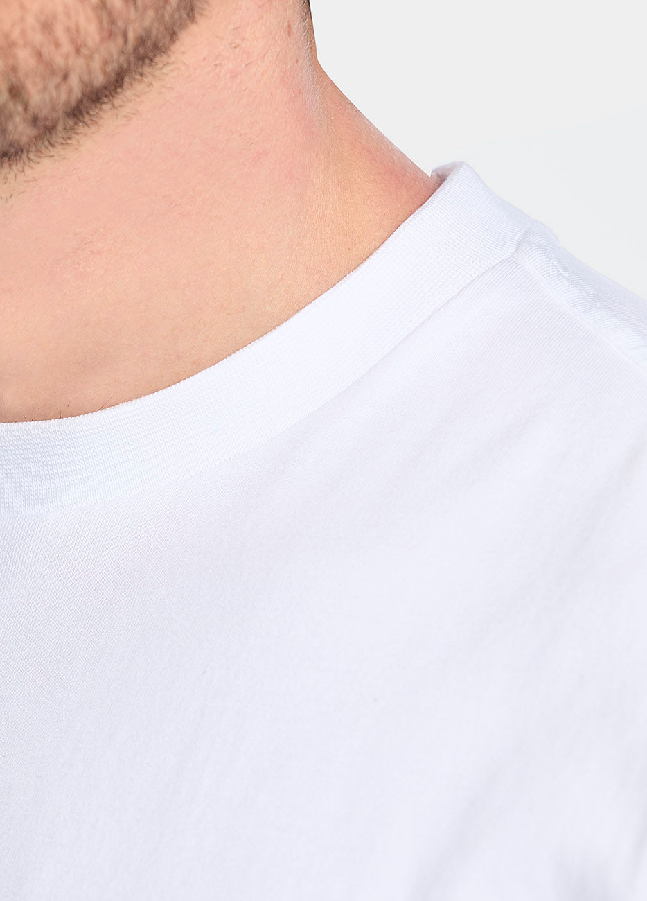 T-Shirt Algodón Blanco RTW