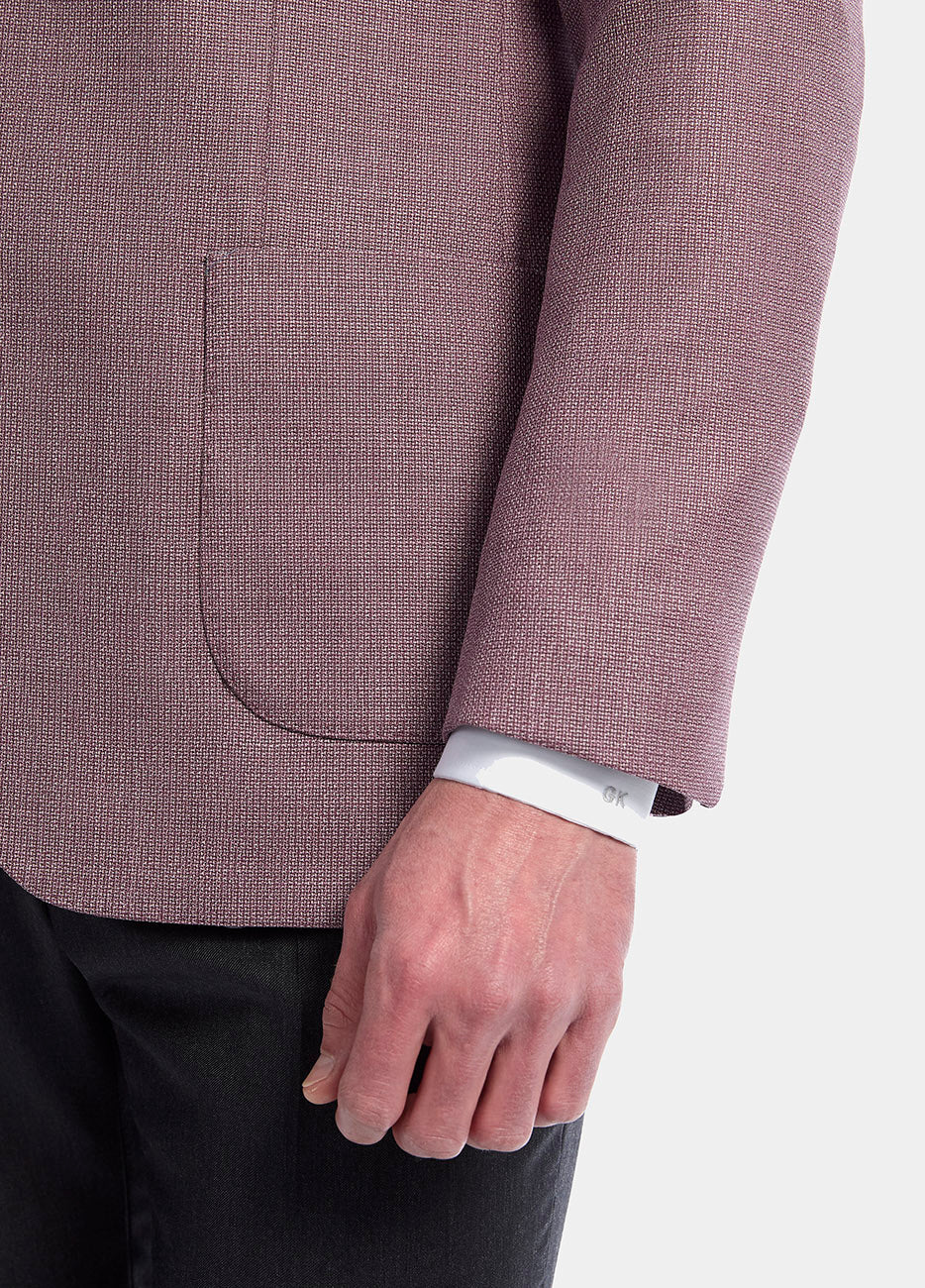 Havoc Saco Microdiseño Rosa Con Blanco