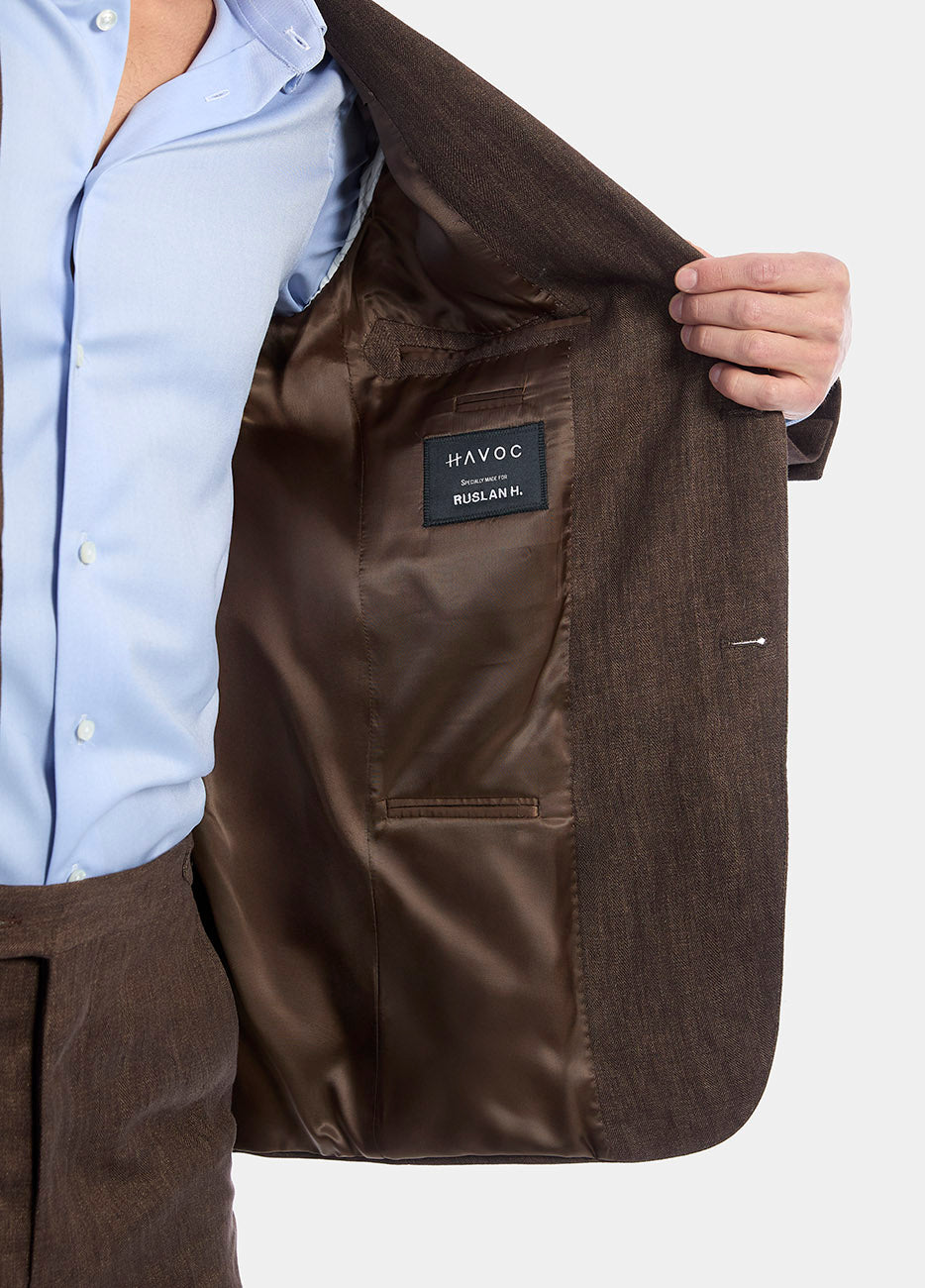 Havoc Saco Chocolate De Lino