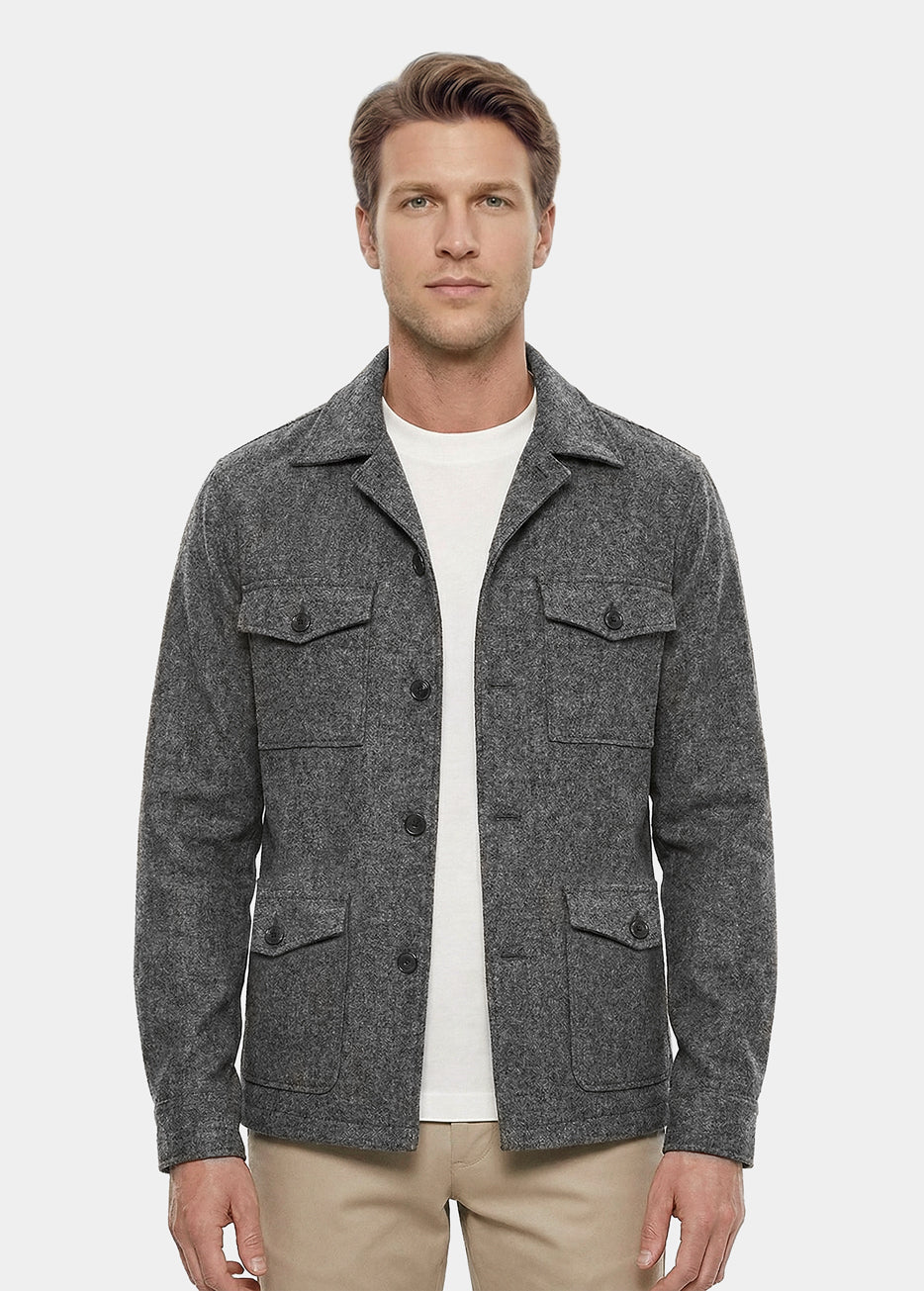 Sobrecamisa Gris Windsor Collection RTW