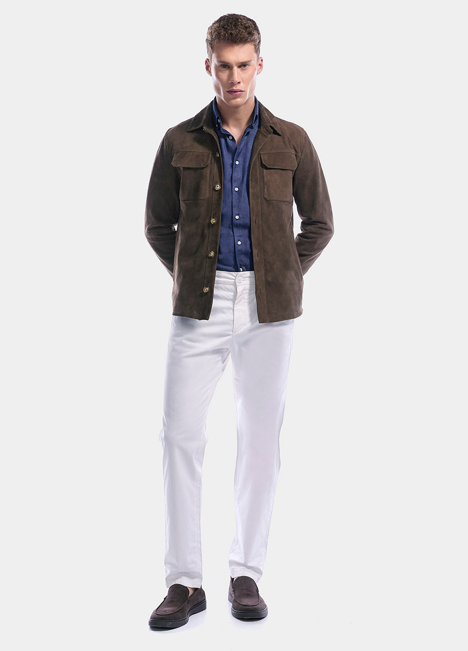 Sobrecamisa Ante Olivo Ajus RTW