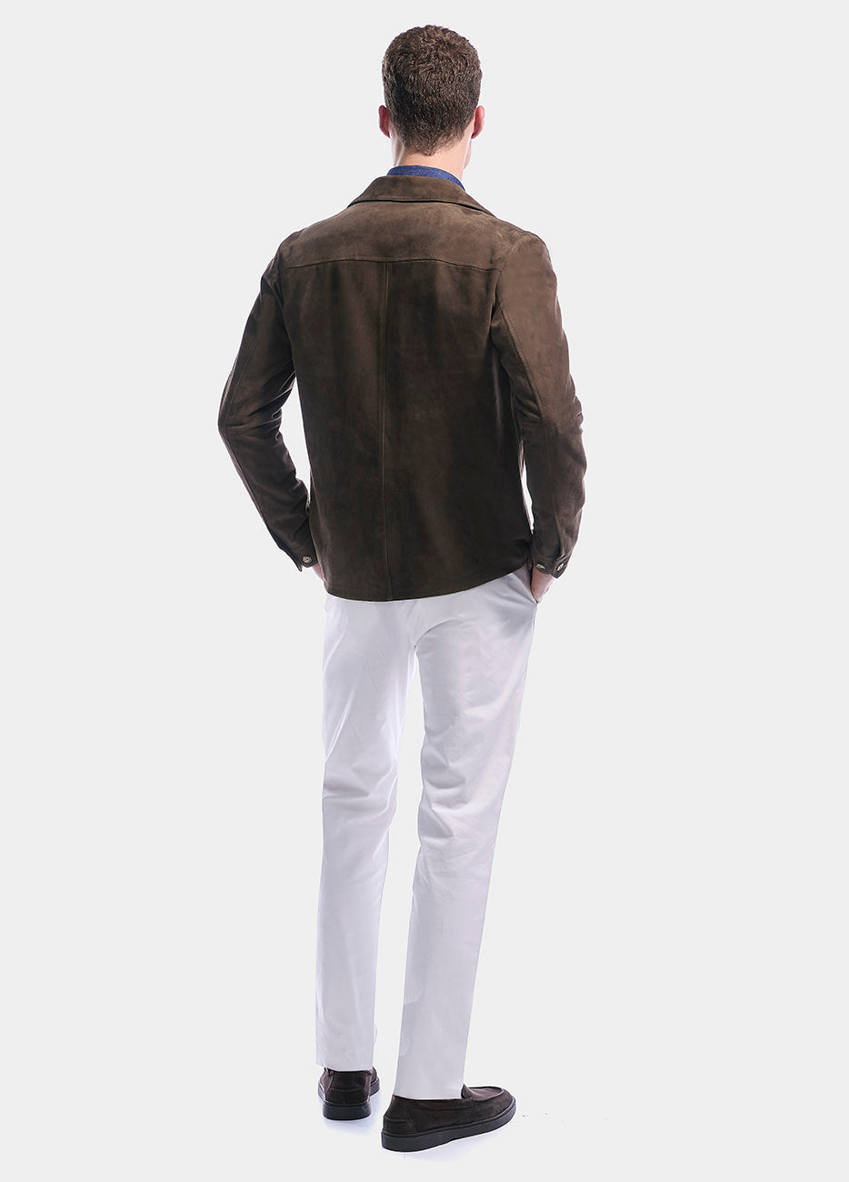 Sobrecamisa Ante Olivo Ajus RTW