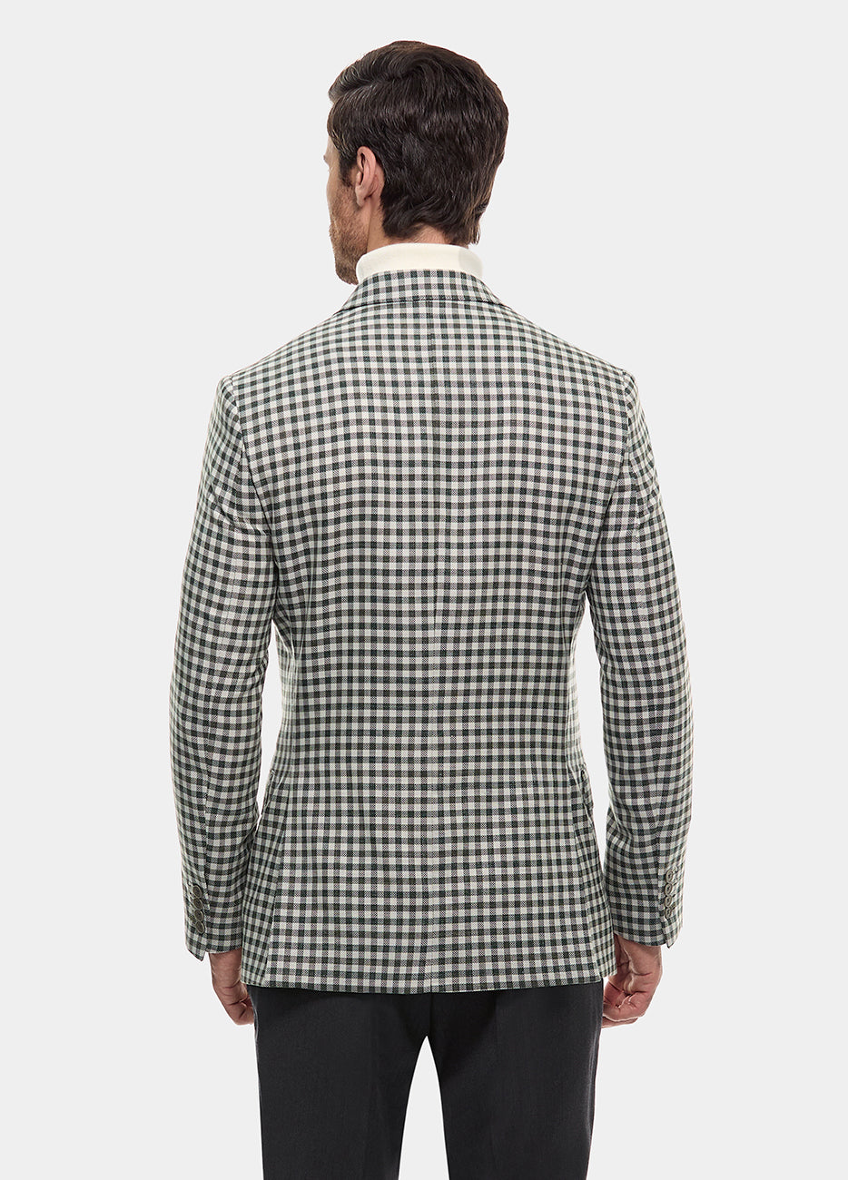 Saco Verde Cuadro Vichy Rtw